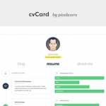 cvCard WP v1.3.8 - Responsive vCard Theme