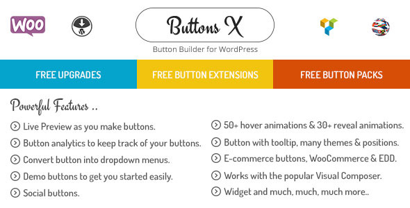 Buttons X v1.9.61 â€“ Powerful Button Builder For WordPress