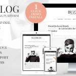 BuzzBlog v2.5 - Clean & Personal WordPress Blog Theme