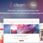 CleanLab v1.0.9 - Creative Multi-Purpose WordPress Theme