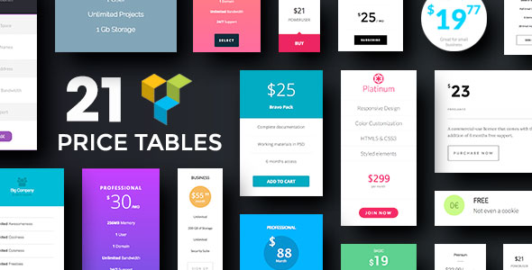 Price Table Addons for Visual Composer WordPress Plugin