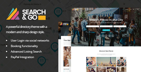 Search & Go v2.2 - Modern & Smart Directory Theme