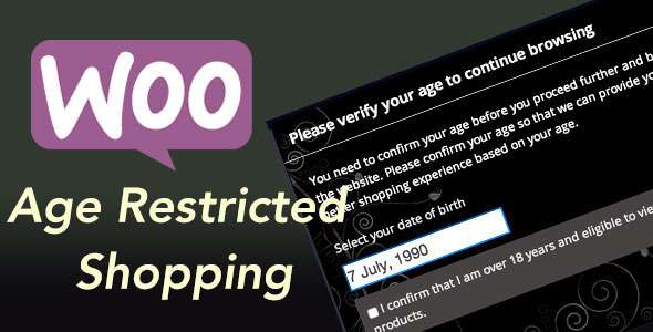 Woocommerce Age Restricted Shopping v1.3