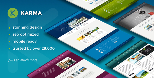 Karma Elementor Landing Page Business