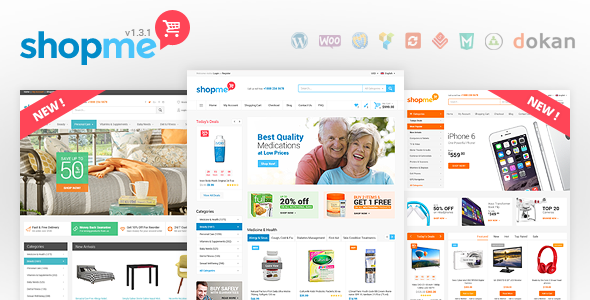 ShopMe v1.3.2 - Woocommerce WordPress Theme