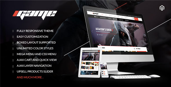 iGame v1.0.1 - Premium Multipurpose Magento Theme