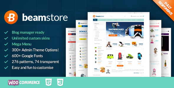 BeamStore v1.0 - Multipurpose WooCommerce Theme