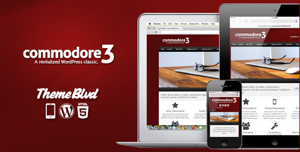 Commodore v3.0.9.1 - Responsive WordPress Theme