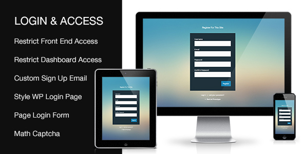 Custom Login & Access v2.0.1 - WordPress Plugin