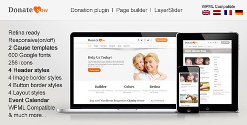 DonateNow v4.4 - WordPress Theme for Charity