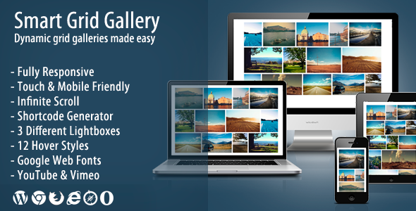 Smart Grid Gallery v1.4.0 - Responsive WordPress Gallery Plugin