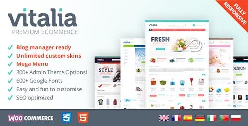 Vitalia v1.0 - Multipurpose WooCommerce Theme