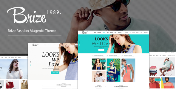 Brize - Responsive Magento Fashion Theme