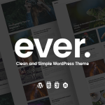 Ever v1.0.5 - Clean and Simple WordPress Theme