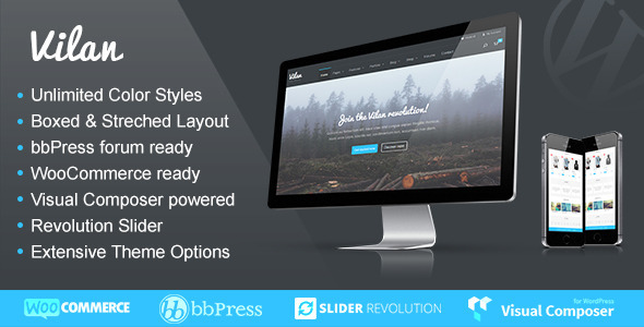 Vilan v2.3 - Corporate, Shop & Forum WordPress Theme