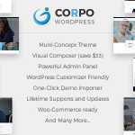 Corpo v1.2.0 - Modern Business and Corporate Theme For WordPress