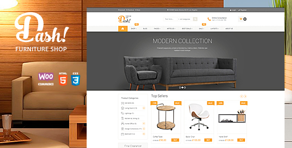 Dash v2.0 - Handmade Furniture Marketplace Theme