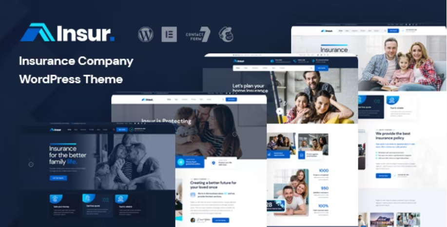 Insur - Insurance Company WordPress Theme