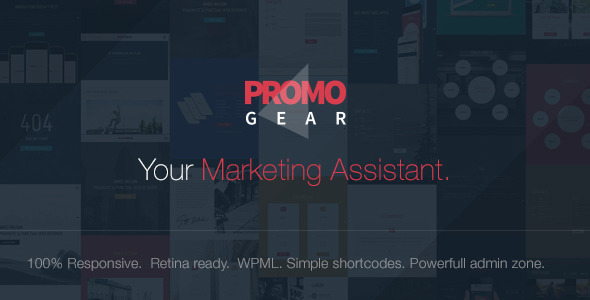 PromoGear v1.0.6 - Creative One Page Multipurpose Theme