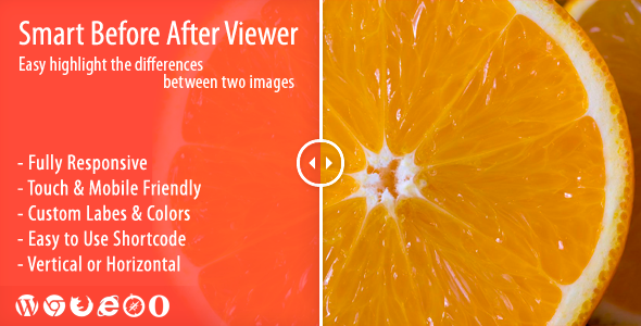 Smart Before After Viewer v1.4.3 - Responsive Image Comparison Plugin