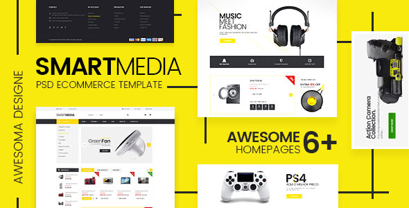 Smart Media - Ecommerce PSD Template