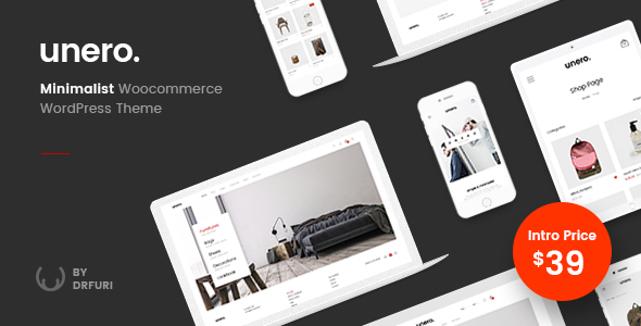 Unero v1.0.1 - Minimalist AJAX WooCommerce WordPress Theme