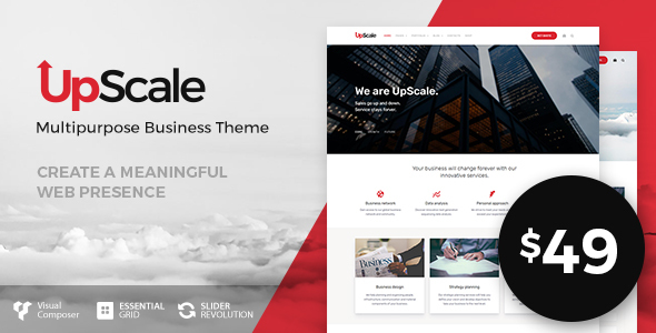 UpScale v1.0.2 - Multi-Purpose Business Theme