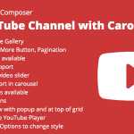 Visual Composer YouTube Channel with Carousel v1.1