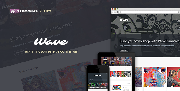 Wave v10.0 - WordPress Theme for Artists