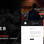 Aleb v1.1 - Event Conference Onepage WordPress Theme