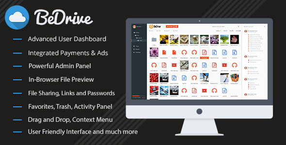 BeDrive v2.0.8 - File Sharing and Cloud Storage