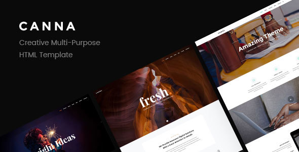 Canna v2.0 - Creative Multi-Purpose HTML Template