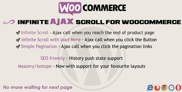 Infinite Ajax Scroll WooCommerce v1.4