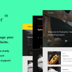 Podcaster v1.6 - Multimedia WordPress Theme