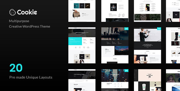 Cookie v2.3.2 - Multipurpose Creative WordPress Theme