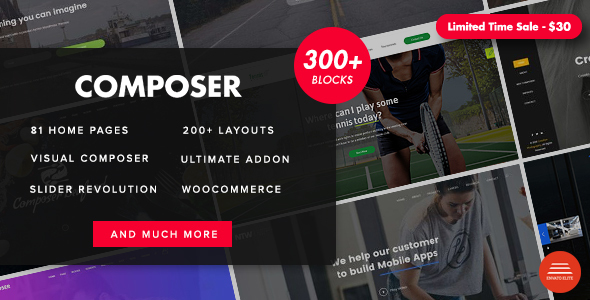 Composer - Responsive Multi-Purpose High-Performance WordPress Theme