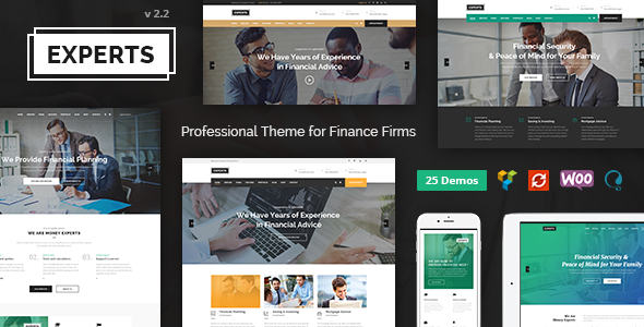 Experts Business v1.0.0 - Professional Theme for Finance Firms