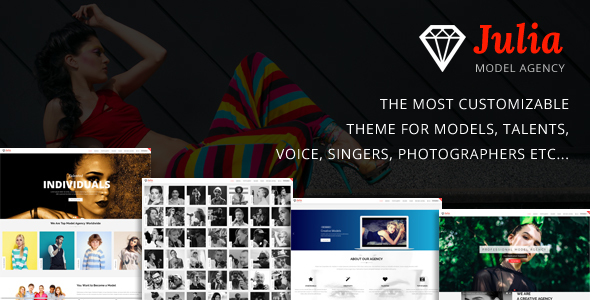 Julia v1.7.9 - Talent Management WordPress Theme