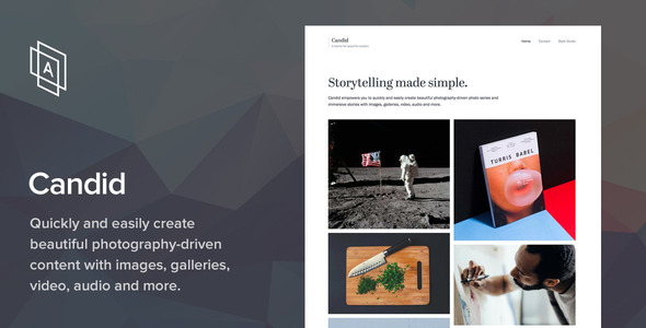 Candid v1.6.4 - WordPress Photography Theme