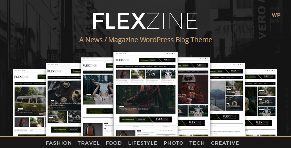 FlexZine v1.0 - A WordPress Magazine Theme