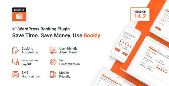 Bookly v14.2 - #1 WordPress Booking Plugin