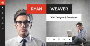 Divergent v1.7 - Personal Vcard Resume WordPress Theme