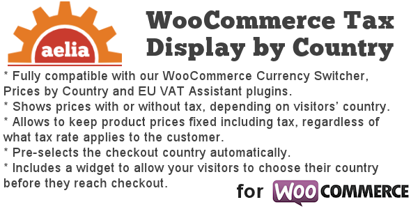 Tax Display by Country for WooCommerce v1.9.7.170912