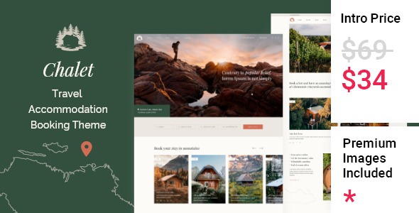 Chalet - Travel Booking WordPress Theme