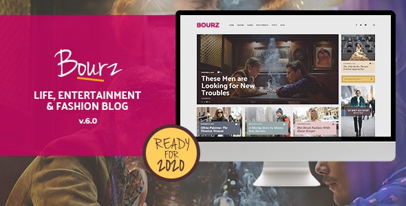 Bourz – Life & Entertainment Magazine Theme Nulled