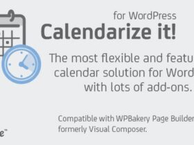 Calendarize it! for WordPress Nulled