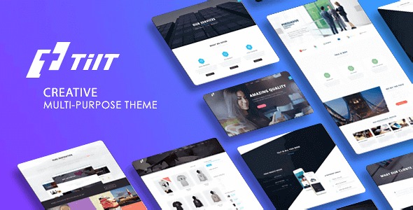 Tilt Nulled Creative Multipurpose Theme Free Download