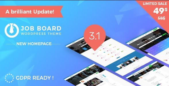 InJob - Job Board WordPress Theme Nulled