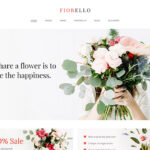 Fiorello - Florist and Flower Shop Theme Nulled