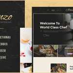 Alanzo v1.0 - Personal Chef & Catering WordPress Theme